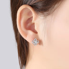 Iced Clover Earrings