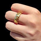 Cuban Ring - Yellow