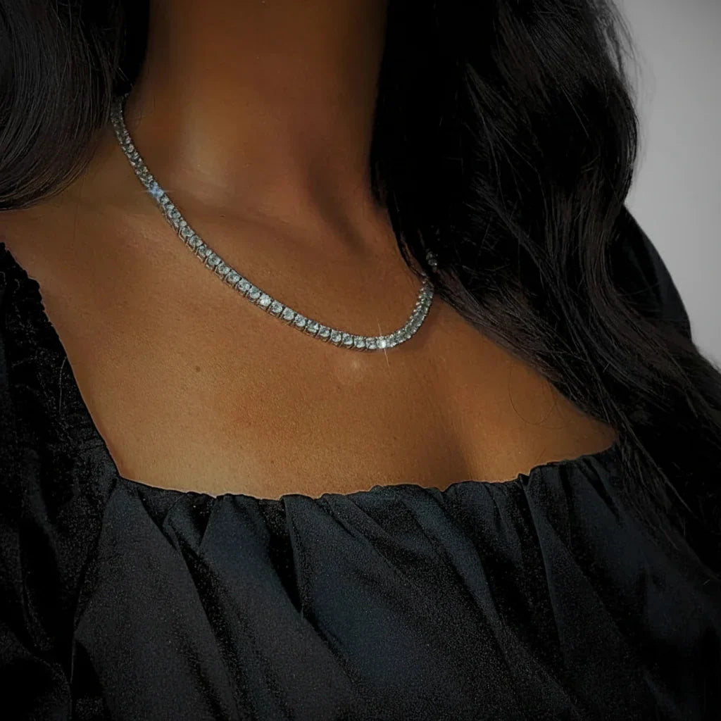Tennis Chain - 5mm - White