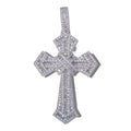 Roped Cross Pendants - White