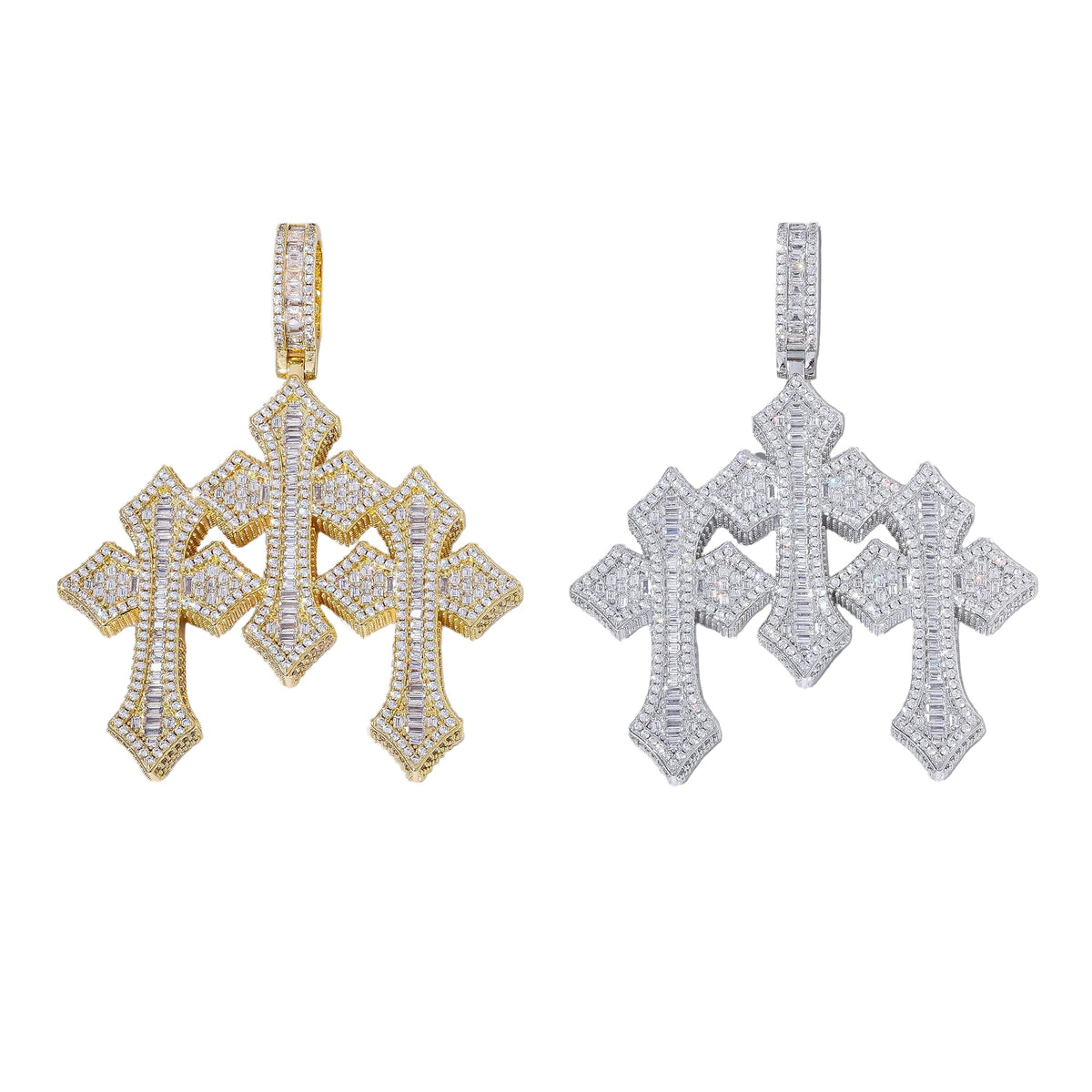 Triple Cross Pendants