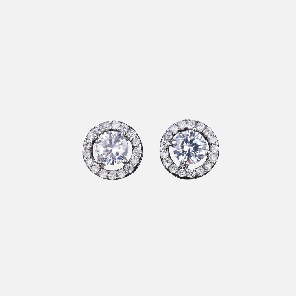 Iced Halo Earrings