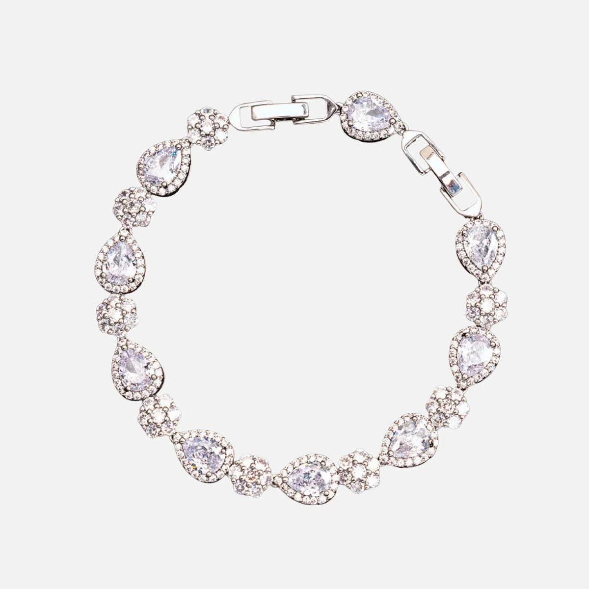 Blossom Drop Bracelet - White