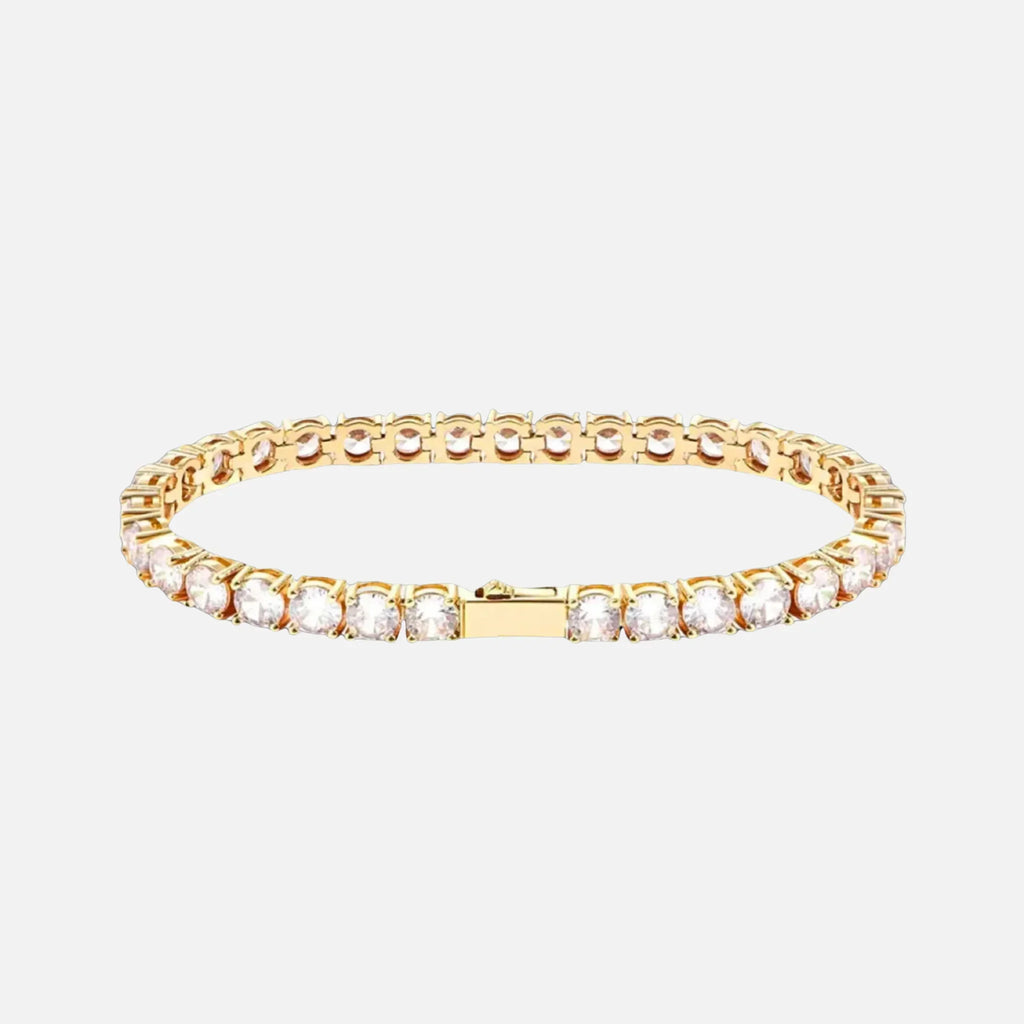 Tennis Bracelet - 4mm - Yellow