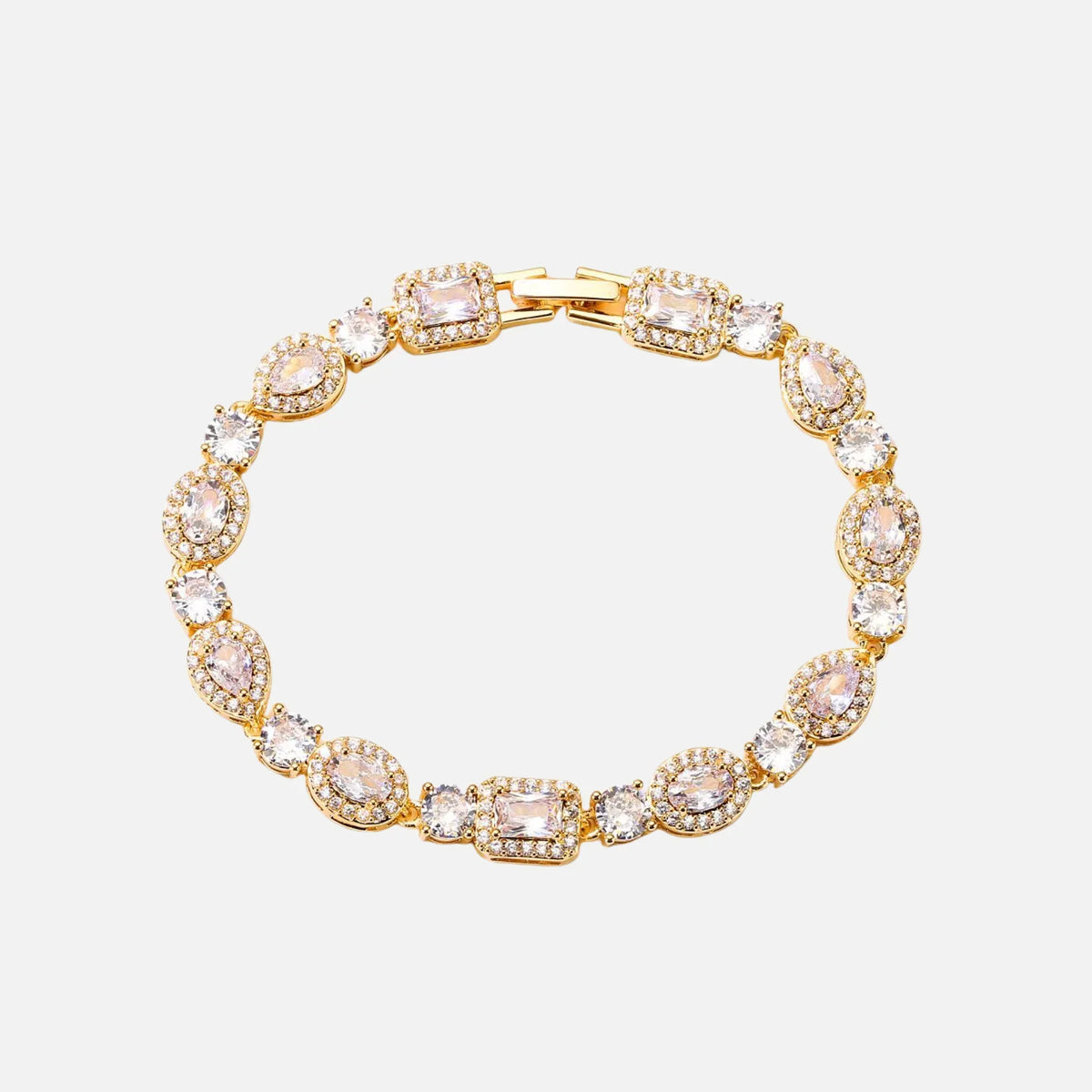 Multi-Stone Bracelet - Yellow