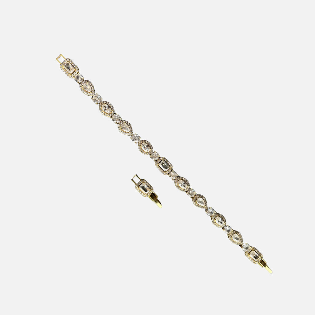 Multi-Stone Bracelet - Yellow