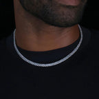 Iced Cuban Chain - 6mm - White