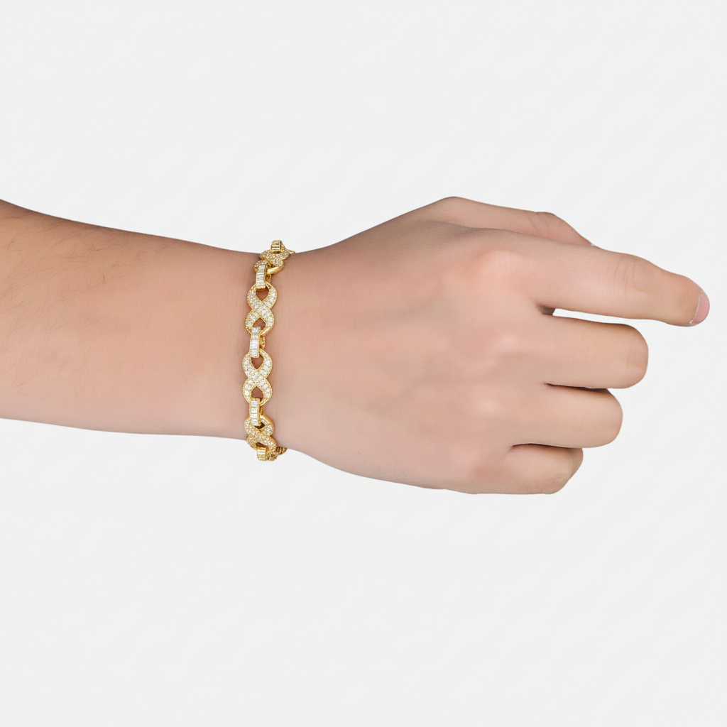 Infinity Bracelet - Yellow