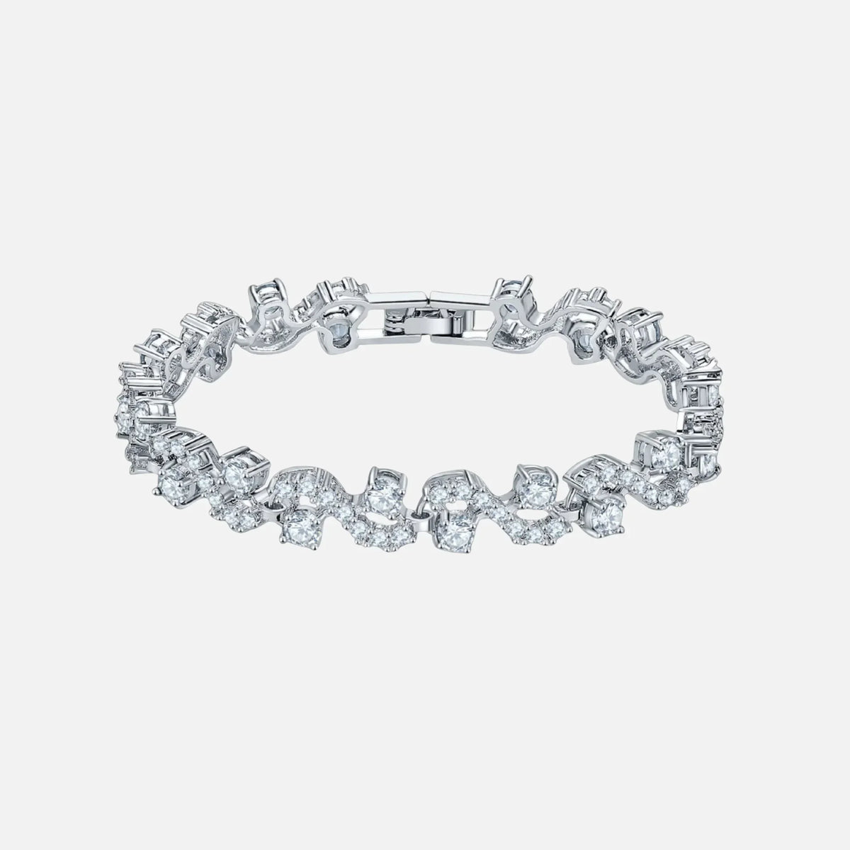 Arctic Wave Bracelet - White