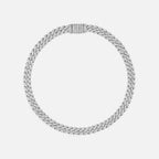 Iced Cuban Bracelet - 6mm - White