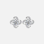 Iced Clover Earrings