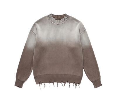 ELIONIS - DISTRESSED SWEATER
