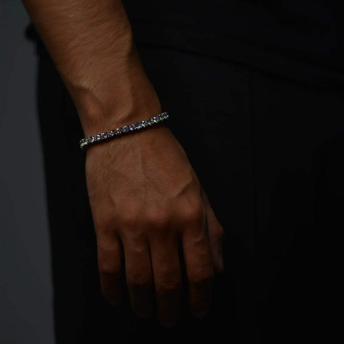 Tennis Bracelet - 4mm - Yellow